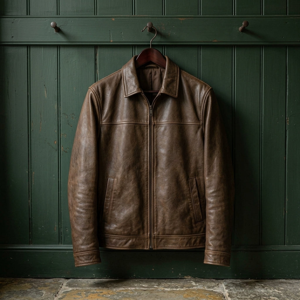 Langley Men's Leather Jacket