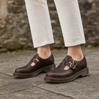 Florence Leather Mary Jane Flats