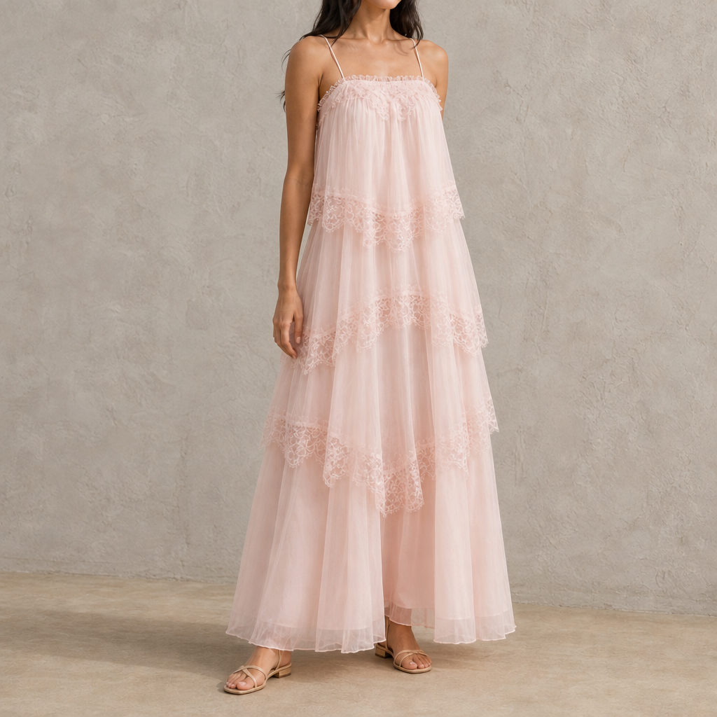 Genevieve Tiered Maxi Dress