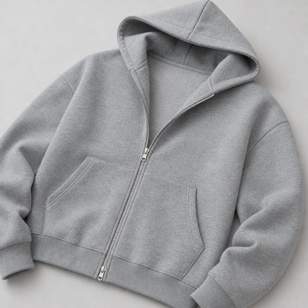 Holden Drop-Shoulder Zip Hoodie