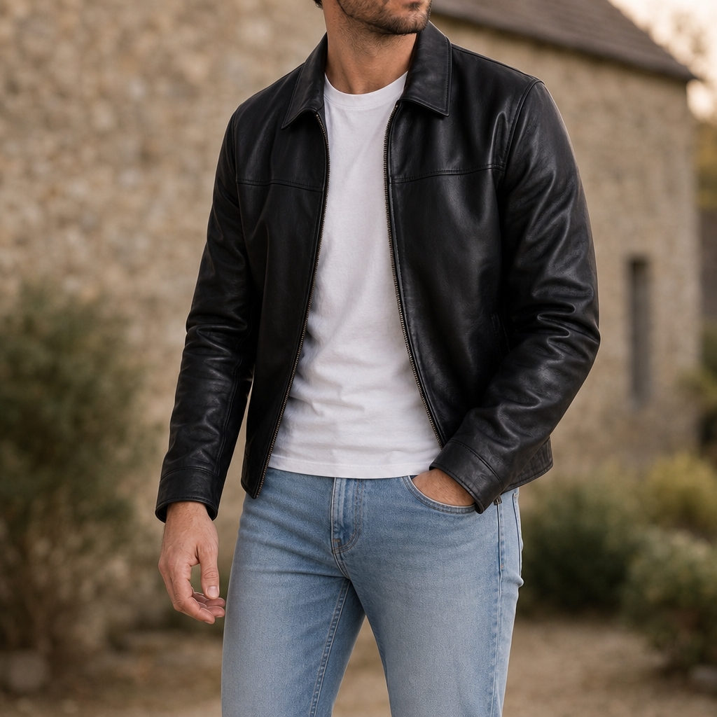 Graham Leather Jacket
