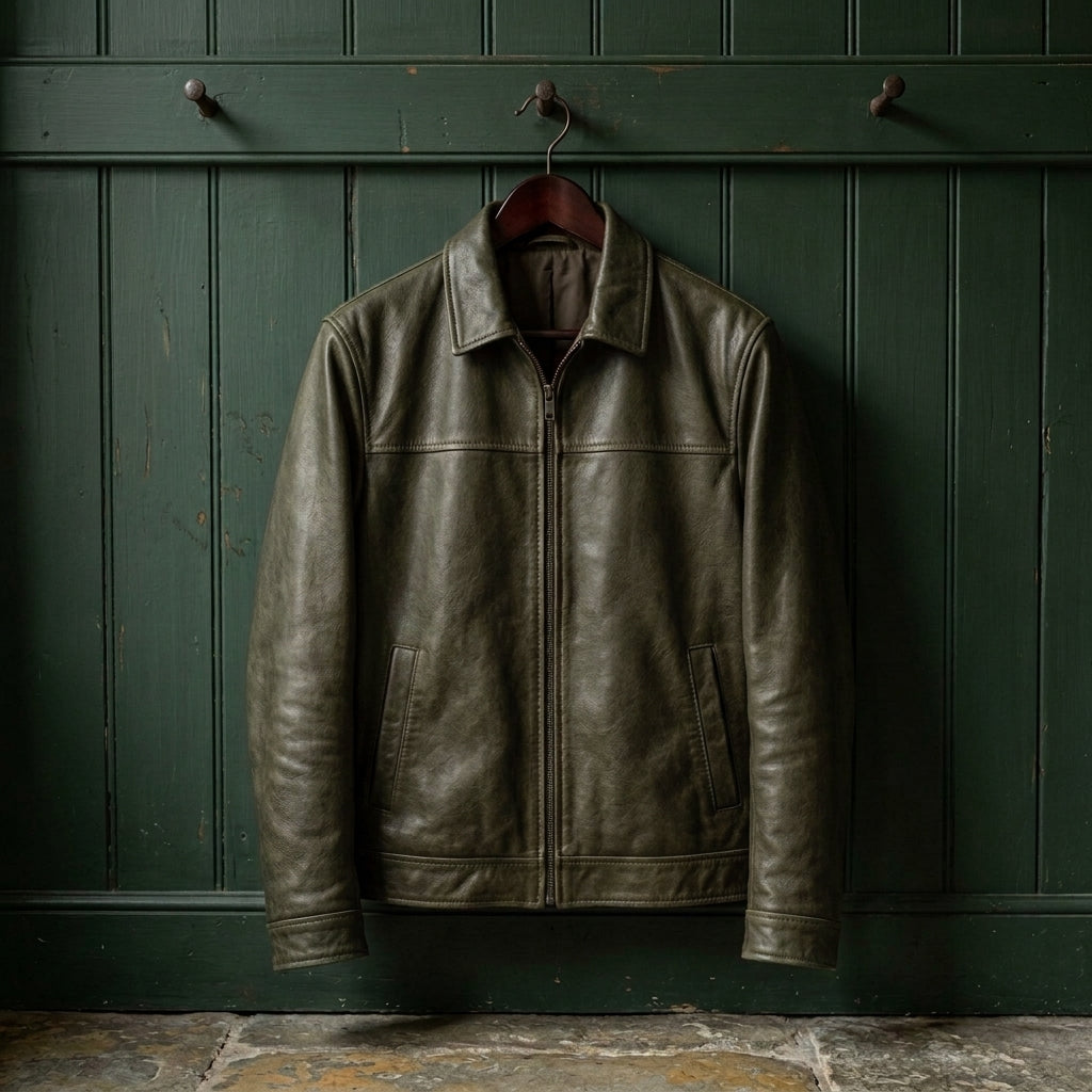 Langley Men's Leather Jacket