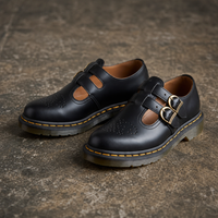 Florence Leather Mary Jane Flats