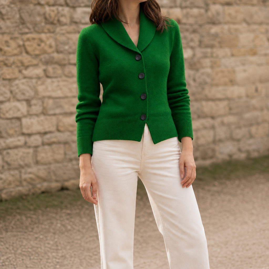 Helena Collared Cardigan