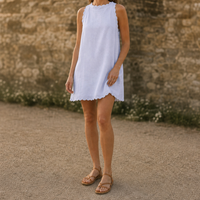 Clara Scalloped Dress