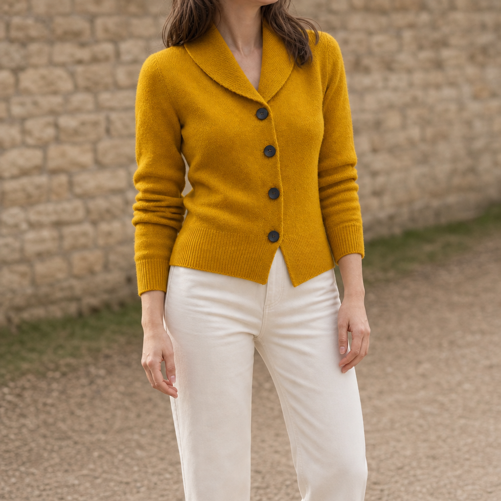 Helena Collared Cardigan