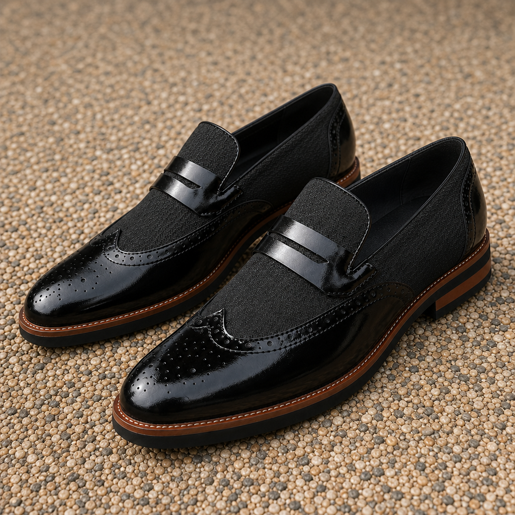 Sterling Leather Penny Loafers