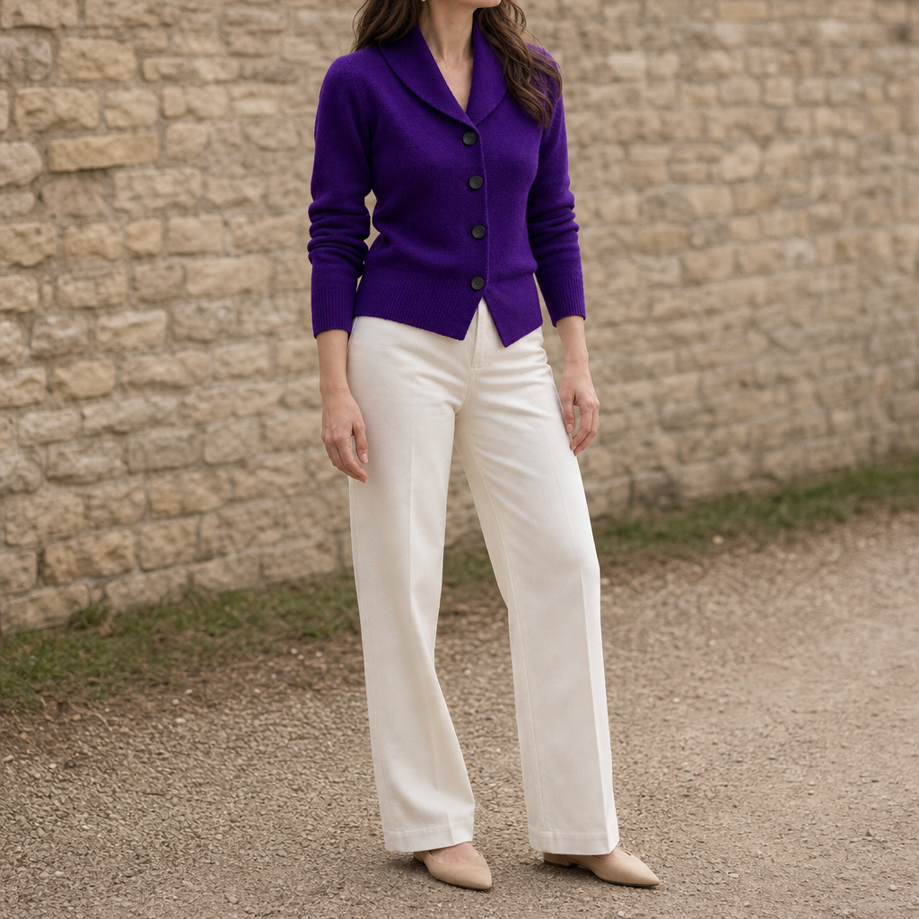 Helena Collared Cardigan