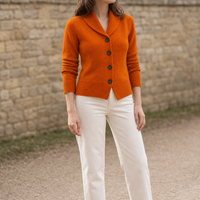 Helena Collared Cardigan
