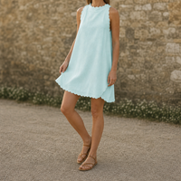 Clara Scalloped Dress