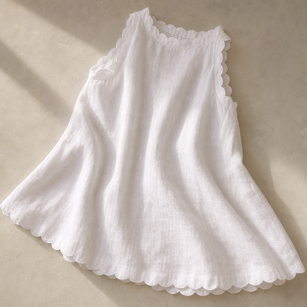 Clara Scalloped Dress